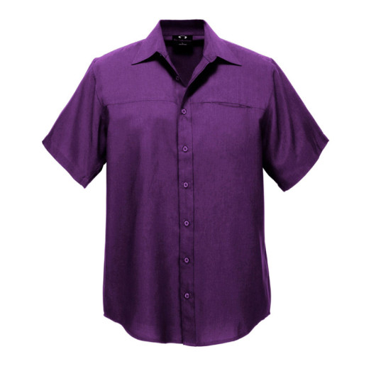 Grape Mens Cedar Short Sleeves